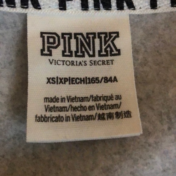 PINK sweatshirt (no hood) size XS - Picture 4 of 4